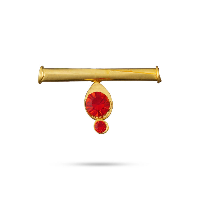 Mangalsutra - 1 x 0.5 Inches | Stone Thali/ Mangalyam Thali/ Thirumangalyam for Deity