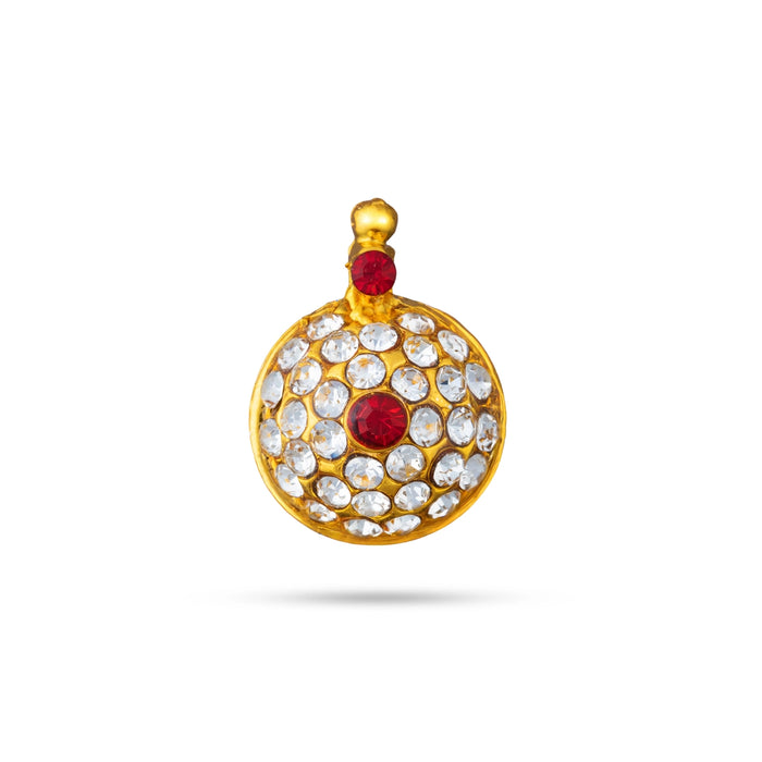 Mangalsutra - 1 x 0.5 Inches | Stone Thali/ Mangalyam Thali/ Thirumangalyam for Deity