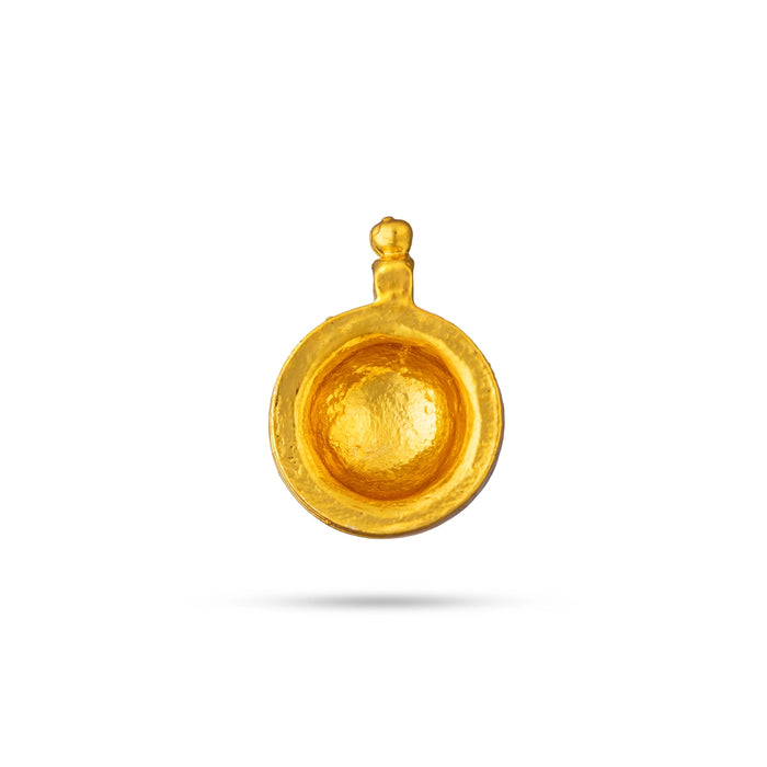 Mangalsutra - 1 x 0.5 Inches | Stone Thali/ Mangalyam Thali/ Thirumangalyam for Deity
