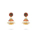 Kemp Jumka | Kemp Jumkha/ Beads With Stone Earring/ Stone Jewellery for Women - Dance Jewellery