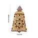 Stone Kireedam - 5.5 Inch | Full Mukut/ Multicolour Stone Kiritam/ Crown for Deity - Head & Face Accessories