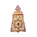 Stone Kireedam - 4.5 Inch | Full Mukut/ Multicolour Stone Kiritam/ Crown for Deity - Head & Face Accessories