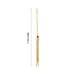 Mattal - 5 Inches | Ear Chain / Artificial Jewellery / Gold Polish Jewellery for Women - Ethnic Wear Accessories