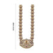 Mahalakshmi Design Stone Haram - 46 Inches | Artificial Jewelry/ Multicolour Stone Jewellery for Deity - Neck & Body Accessories