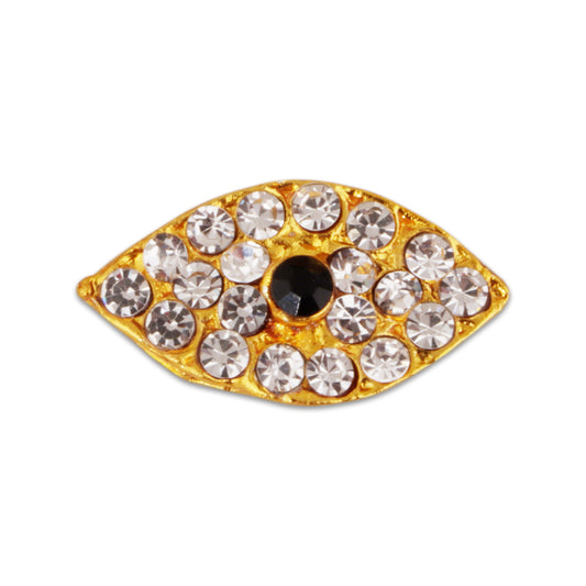 Eye Set - 1 Inch | Stone Eyes/ Kanmalar for Deity - Head & Face Accessories