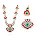 Stone Haram - 19 Inches | Multicolour Stone Jewellery/ Long Necklace for Deity - Neck & Body Accessories