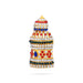 Half Crown - 2 Inch | Stone Mukut/ Kireetam/ Multicolour Stone Kiritam for Deity - Head & Face Accessories