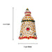 Half Crown - 2 Inch | Stone Mukut/ Kireetam/ Multicolour Stone Kiritam for Deity - Head & Face Accessories