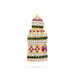 Half Crown - 2 Inch | Stone Mukut/ Kireetam/ Multicolour Stone Kiritam for Deity - Head & Face Accessories