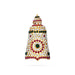 Half Crown - 2.5 x 1.5 Inches | Multicolour Stone Kireedam/ Kiridam/ Mukut for Deity - Head & Face Accessories