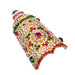 Half Crown - 3 Inch | Stone Mukut/ Kireetam/ Multicolour Stone Kiritam for Deity - Head & Face Accessories