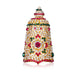 Half Crown - 3.5 Inch | Stone Mukut/ Kireetam/ Multicolour Stone Kiritam for Deity - Head & Face Accessories