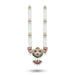 Stone Haram - 20 Inches | Multicolour Stone Jewellery/ Long Necklace for Deity - Neck & Body Accessories
