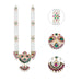Stone Haram - 20 Inches | Multicolour Stone Jewellery/ Long Necklace for Deity - Neck & Body Accessories