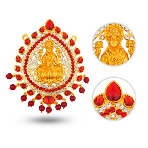 Stone Dollar - 5 x 4 Inches | Stone Jewelry/Jewellery for Deity - Neck & Body Accessories