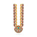Stone Haram - 17 Inches | Multi Coloured Stone Jewellery/ Long Stone Necklace for Deity - Neck & Body Accessories