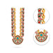 Stone Haram - 17 Inches | Multi Coloured Stone Jewellery/ Long Stone Necklace for Deity - Neck & Body Accessories
