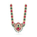 Stone Haram - 17 Inches | Multi Coloured Stone Jewellery/ Long Stone Necklace for Deity - Neck & Body Accessories
