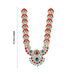 Stone Haram - 17 Inches | Multi Coloured Stone Jewellery/ Long Stone Necklace for Deity - Neck & Body Accessories