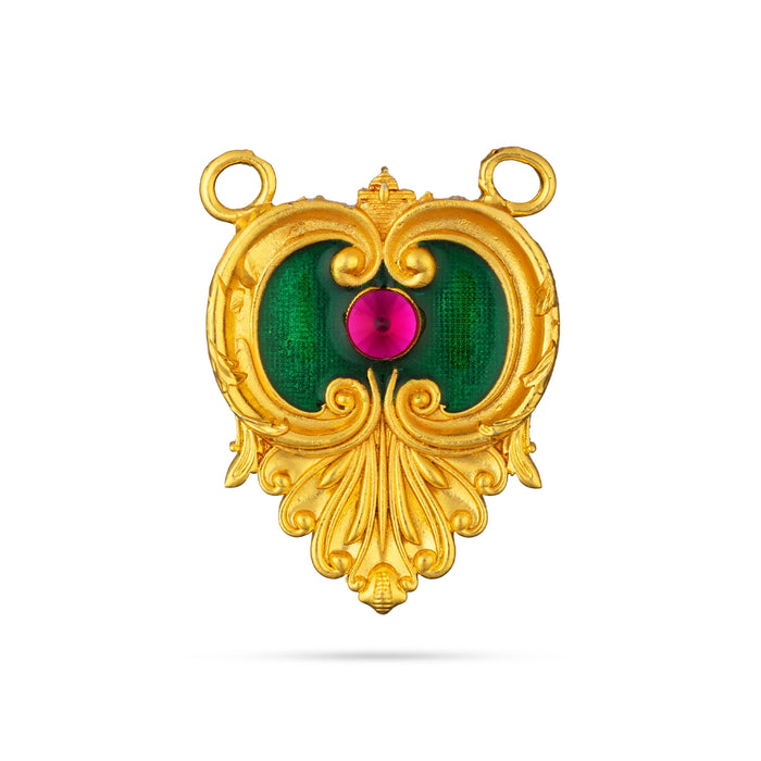 Stone Necklace - 5 x 3.5 Inches | Multicolour Stone Design Jewellery/ Stone Haram for Deity Decoration