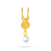 Stone Nathu - 2.25 x 0.5 Inches | Nose Pin/ Stone Nose Pin/ Stone Jewellery For Deity Alankaram - Head & Face Accessories