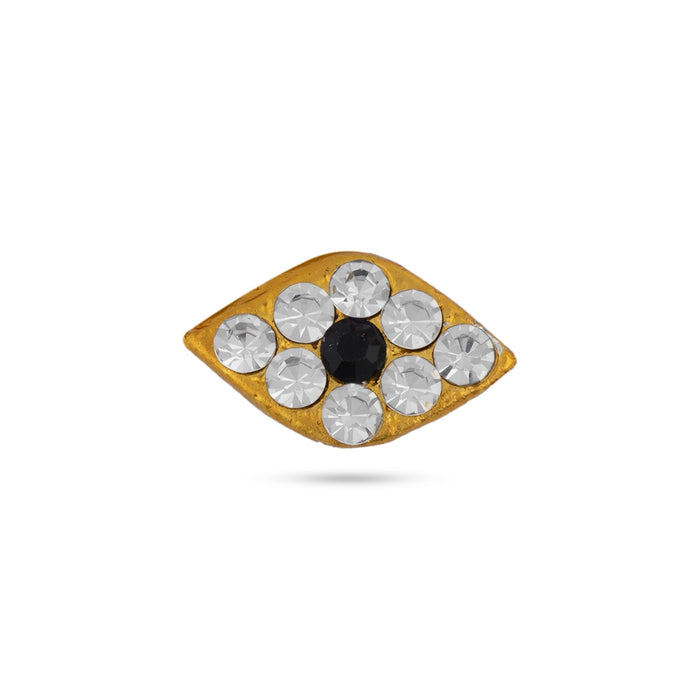 Stone Amman Face Set | Multicolour Stone Face/ Stone Amman Face for Deity Decor