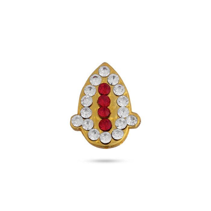 Stone Amman Face Set | Multicolour Stone Face/ Stone Amman Face for Deity Decor