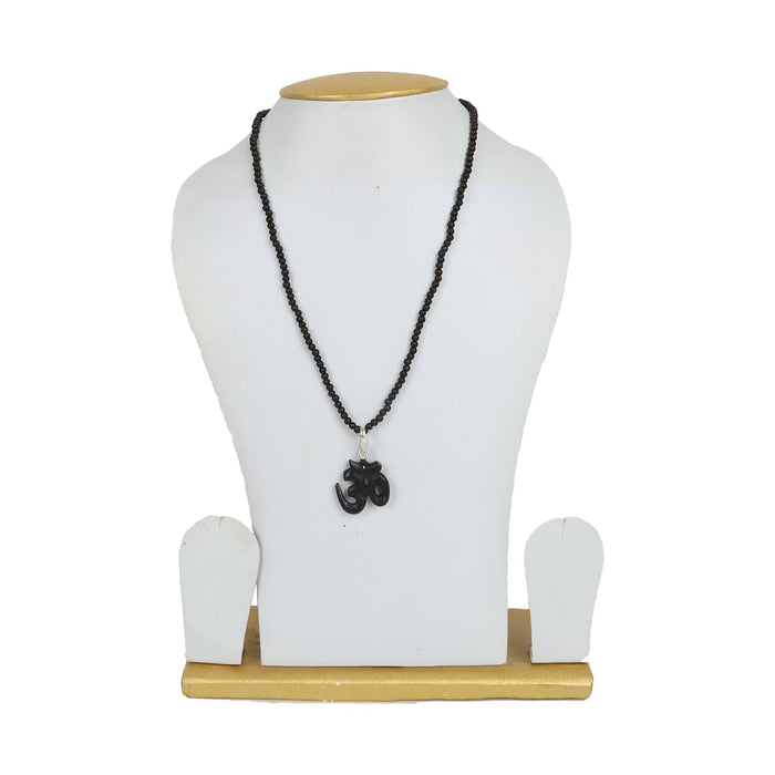 Karungali Mala - 3 mm | Ebony Mala/ Karungali Kattai Malai for Men and Women - Karungali Mala, Pendant, Bracelet