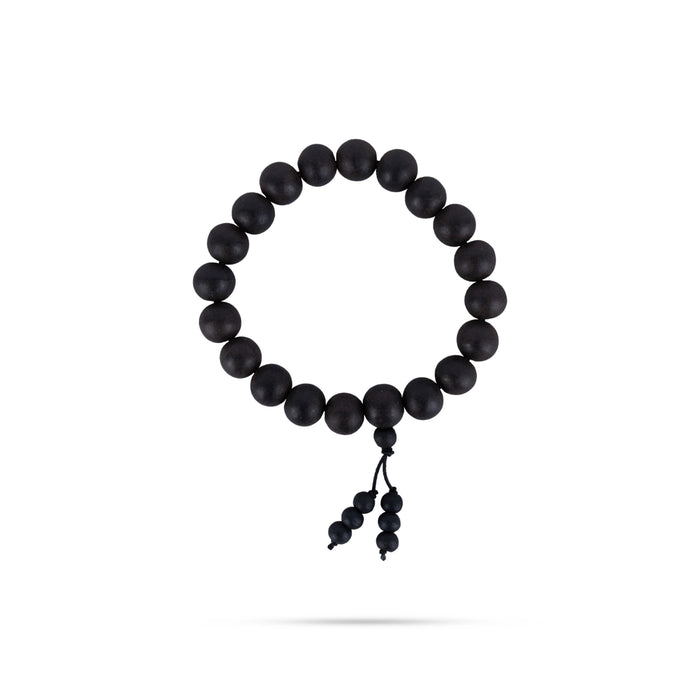 Karungali Bracelet - 3 Inches | 12 mm/ Ebony Hand Band/ Karungali Hand Bracelet for Men & Women - Karungali Mala, Pendant, Bracelet