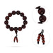 Red Sandalwood Bracelet - 4 Inches | 18mm/ Chandan Bracelet/ Hand Band/Hand Bracelet For Spiritual Use - Chandan Mala, Pendant, Bracelet