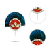 Buy Artificial Peacock Feather x . Mor Pankh Artificial Mor Ka Pankh for Deity Decor online at Giri ISKCON collection
