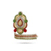 Half Crown - 2.25 x 2.25 Inches | Half Turban/ Half Kiridam/ Stone Half Kireedam for Deity - Deity Accessories