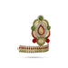 Half Crown - 2.25 x 2.25 Inches | Half Turban/ Half Kiridam/ Stone Half Kireedam for Deity - Deity Accessories