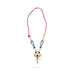 Stone Necklace - 2.75 Inches | Stone Jewellery/ Stone Haram for Deity Decor/ Assorted Colour - Neck & Body Accessories