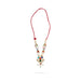 Stone Necklace - 2.75 Inches | Stone Jewellery/ Stone Haram for Deity Decor/ Assorted Colour - Neck & Body Accessories