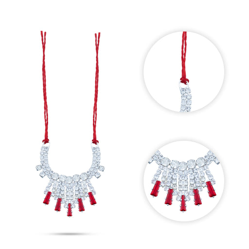 Stone Necklace - 1.5 Inches | Artificial Jewelry/ Stone Jewellery for Deity - Neck & Body Accessories