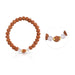 Gauri Shankar Rudraksha Bracelet | Rudraksh Hand Band/ Ruthratcham Bracelet for Spiritual Purpose - Rudraksha Mala, Pendant, Bracelet