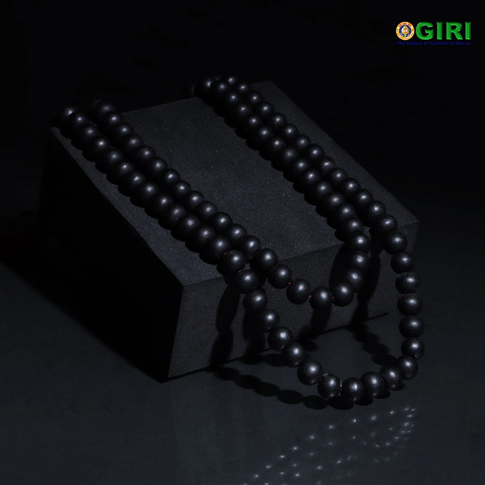 Karungali Mala | 7 - 7.5 mm/ Karungali Kattai Malai/ Ebony Mala for Men and Women - Karungali Mala, Pendant, Bracelet