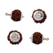 5 Face Rudraksha Pendant | White Cup Rudraksha Pendant/ Nepali Rudraksh Bead Locket for Men & Women - Rudraksha Mala, Pendant, Bracelet