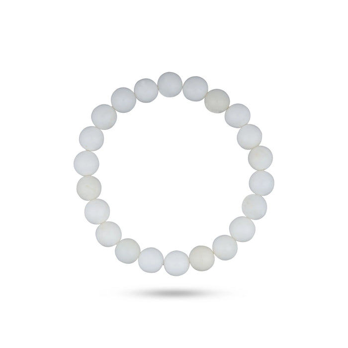 Mother Of Pearl Bracelet - 2.5 Inches | Gem Bracelet/ Stone Jewellery for Men & Women