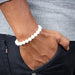 Mother Of Pearl Bracelet - 2.5 Inches | Gem Bracelet/ Stone Jewellery for Men & Women - Bracelet