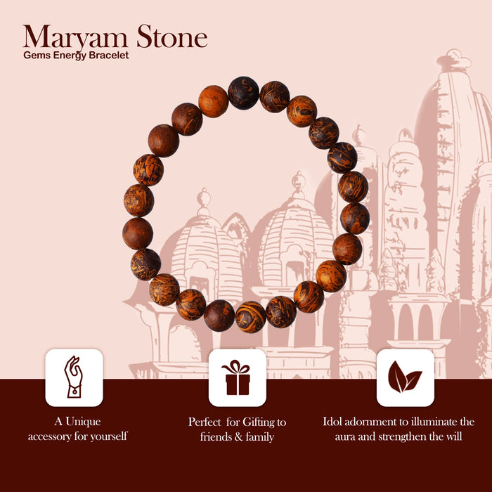 Maryam Bracelet - 2.5 Inches | Gemstone Bracelet/ Crystal Jewellery for Men & Women - Bracelet