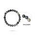 Grey Jasper Bracelet - 2.5 Inches | Grey Jasper Gemstone Bracelet/ Crystal Jewellery for Men & Women - Bracelet