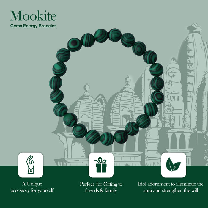 Mookite Bracelet - 2.5 Inches | Gemstone Bracelet/ Crystal Jewellery for Men & Women