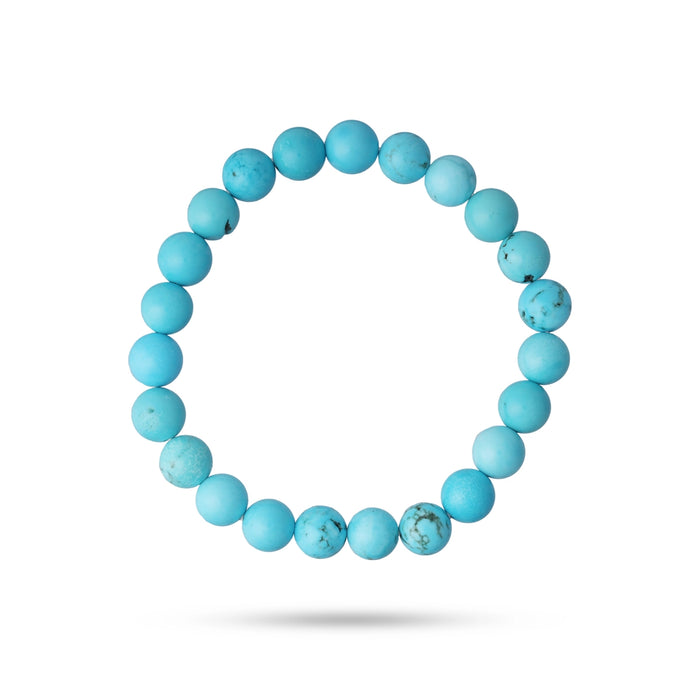 Turquoise Bracelet - 2.5 Inches | Gemstone Bracelet/ Crystal Jewellery for Men & Women - Bracelet