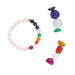 Rose Quartz Navaratna Stone Bracelet | Navratna Bracelet/ Semi Precious Stone Bracelet for Health & Well Being - Bracelet