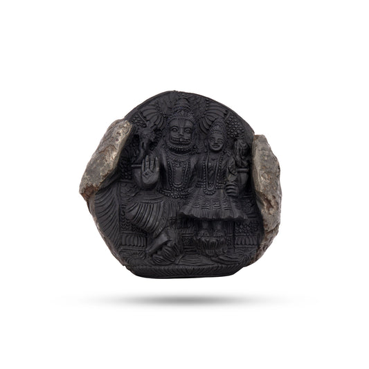 Narasimha With Lakshmi Shaligram Murti | Narasimha Shaligram | Lakshmi Narasimha Murti