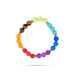 7 Chakra Bracelet Set - 2.5 Inches | Chakra Bead Bracelet/ Chakra Gemstone Bracelet/ 35 Gms Approx - Bracelet