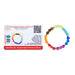 7 Chakra Bracelet Set - 2.5 Inches | Chakra Bead Bracelet/ Chakra Gemstone Bracelet/ 35 Gms Approx - Bracelet