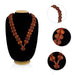 Gaurishankar Rudraksha Khanta Mala -21 Inch | Thread Knot / 37 Beads/ Rudraksh Bead Mala for Men & Women - Rudraksha Mala, Pendant, Bracelet